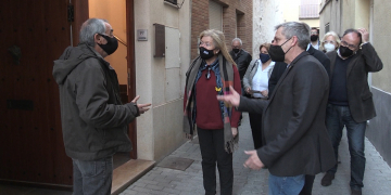 La consellera de Cultura visita la Casa de l’Artista de la Sénia