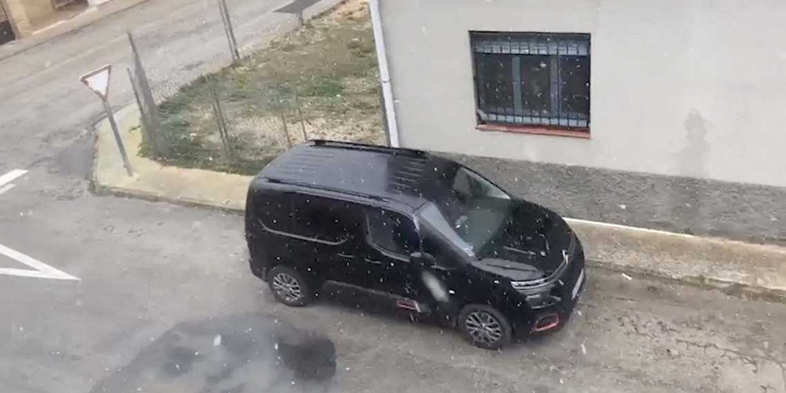 Primers flocs de neu al Perelló