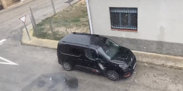 Primers flocs de neu al Perelló