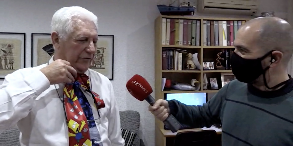 Districte 21. La col·lecció de corbates dels Simpson de Pedro Hernández