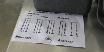 Bona participació en la I Lliga Catalana de Joc de Morra