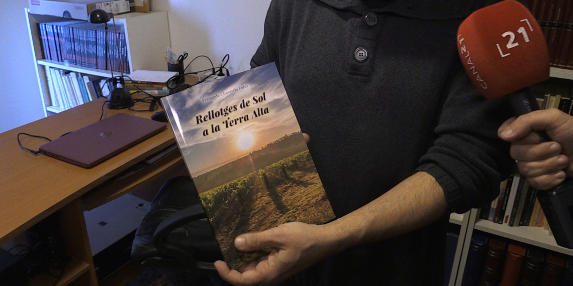 El llibre ‘Rellotges de sol a la Terra Alta’ de Fernando Chavarria recull més de trenta models a la comarca