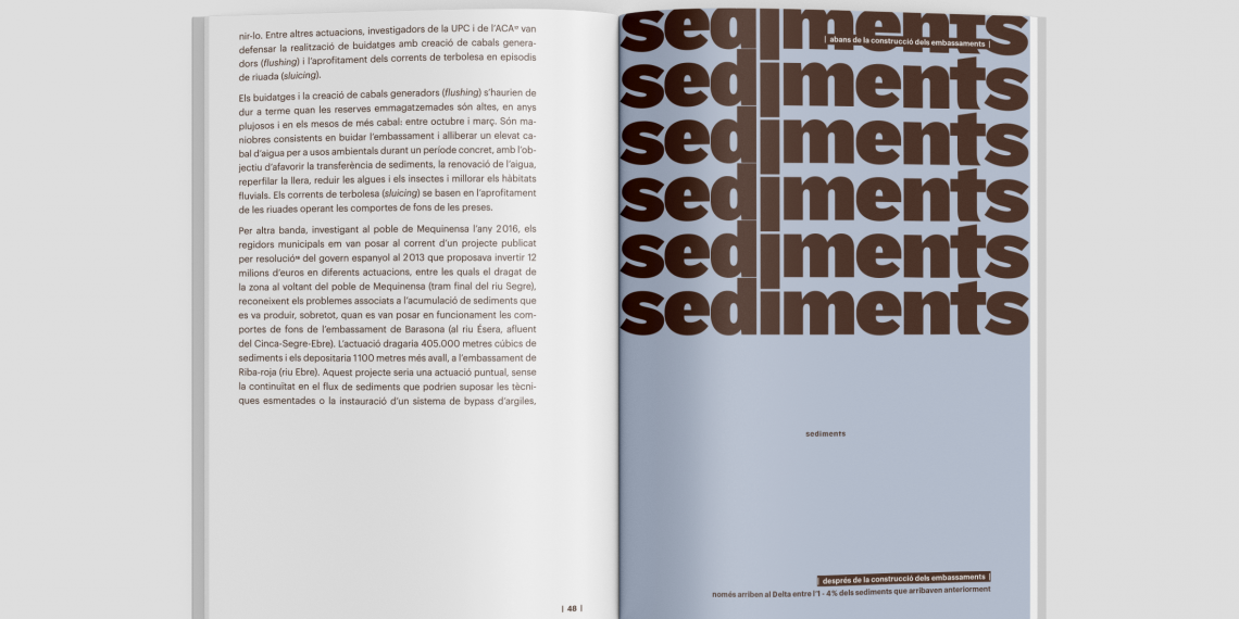 ‘Terra presa’, el llibre que proposa una nova política de sediments