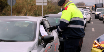 Dispositius de Mossos a les carreteres per les noves restriccions