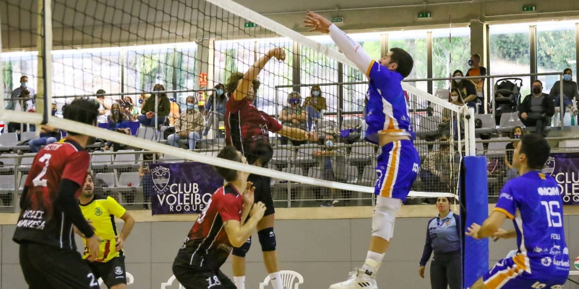 El Volei Roquetes supera amb solvència a l’Aula (3-0)