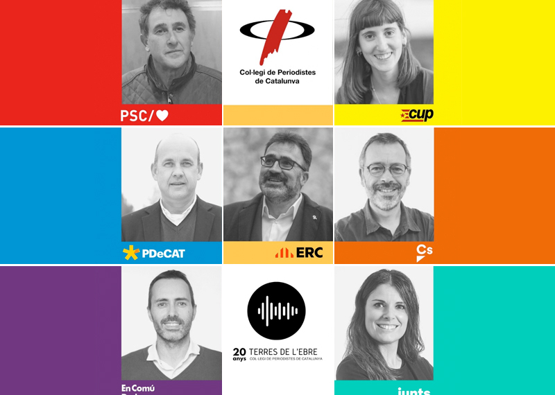 El Debat electoral del 14-F, este dimarts a les 21 hores per Canal 21 Ebre