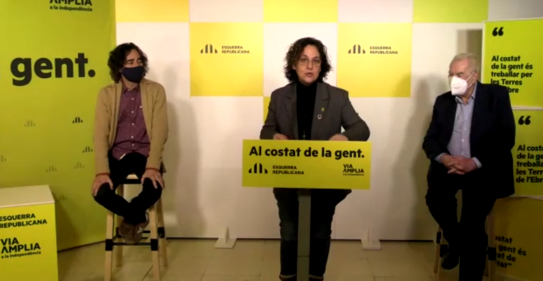 ERC es compromet a crear la vegueria de l’Ebre si lidera el govern català
