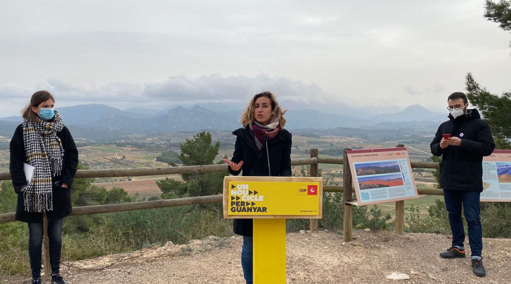 La CUP demana una transició ecològica que no estigui en mans de les energètiques