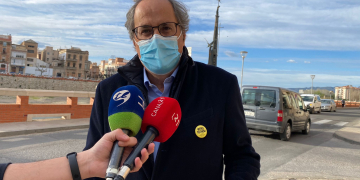 Torra: ‘Demano disculpes per no haver retirat aquesta glorificació franquista’