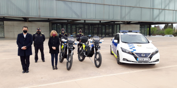 La policia local de Tortosa amplia la flota de vehicles elèctrics