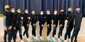 El Xou Petit del Club Patí l’Aldea competeix al Campionat de Catalunya d’Olot