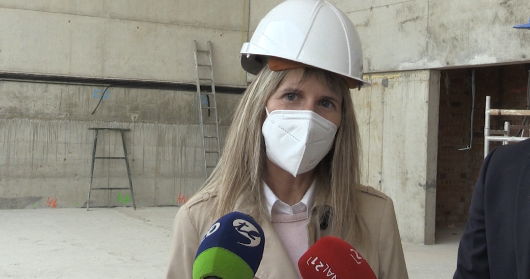 El nou auditori d’Alcanar encara la recta final de les obres