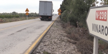 Comencen les obres de l’N-238 que milloraran l’accés a Alcanar