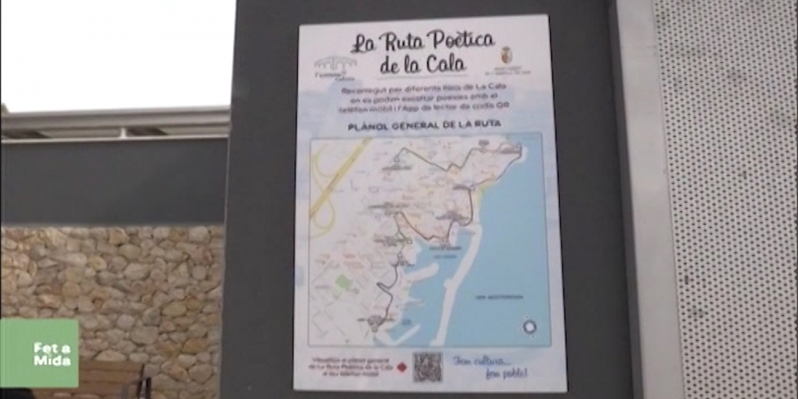 Ruta poètica a través de codis QR a l’Ametlla de Mar
