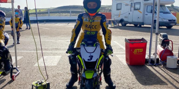 Lluïda actuació de Christian Calvet a les Minigp World Series