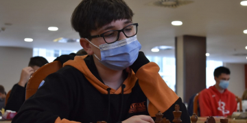 Gerard Añó, del Peó Vuit de Roquetes, puja al podi al Català d’Escacs per Edats sub’14.