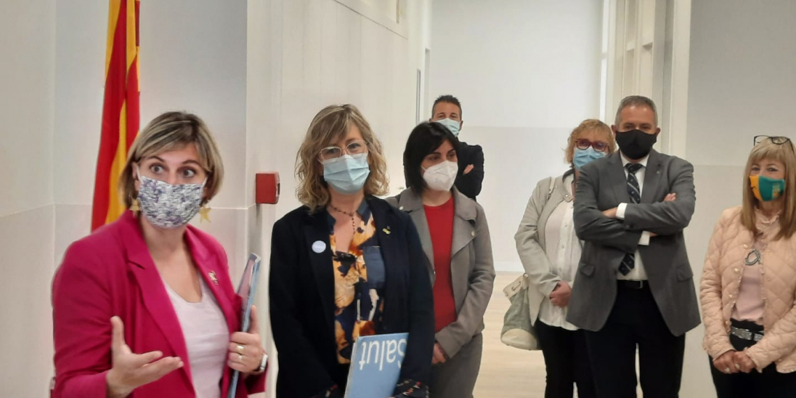 Vergés inaugura el nou espai de salut mental de Móra d’Ebre