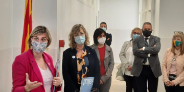 Vergés inaugura el nou espai de salut mental de Móra d’Ebre