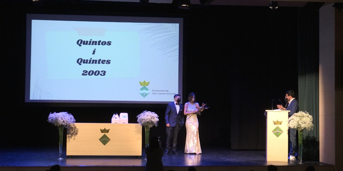 Gala de Quintos i Quintes del 2003 a Sant Jaume d’Enveja