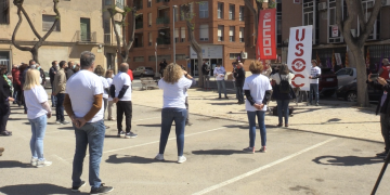 Concentració a Tortosa per l’1 de Maig