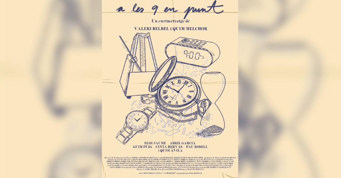 S’estrena ‘A les 9 en punt’, primer curtmetratge del tortosí Quim Melchor