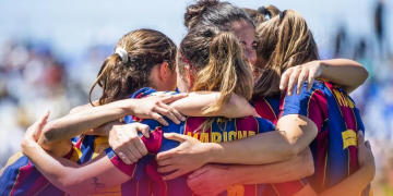 El Barça Femení de Rafel Navarro es proclama campió de Lliga