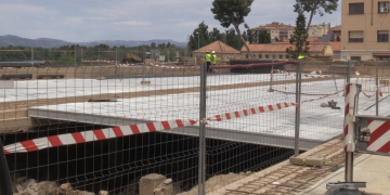 La nova plaça de la Catedral de Tortosa ja pren forma