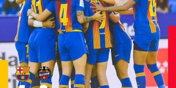 El Barça Femení de Rafel Navarro guanya la Copa de la Reina davant el Llevant (4-2)