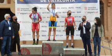 Eva Sans (Màster 30) es proclama campiona del Català en contrarrellotge individual