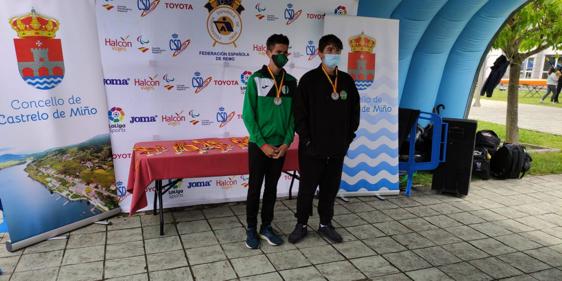 Tres medalles ebrenques a la Copa Primavera de Rem de Galícia