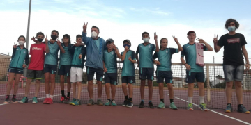El Club Tennis Serramar guanya el Català per equips aleví