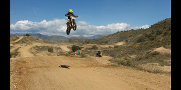 Unai Ortiz, setè a les dos mànigues de la cuarta prova del Campeonato de Aragón de motocròs