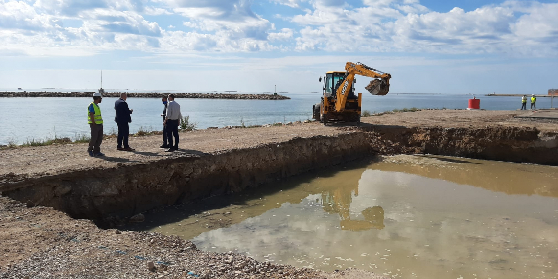 Ports inicia la construcció de la base nàutica de la Ràpita