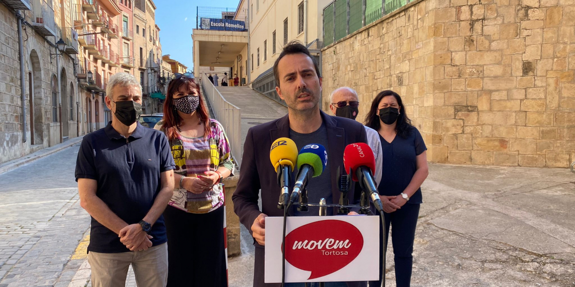 Jordan (Movem) defensa la construcció d’una nova escola al barri de Remolins de Tortosa