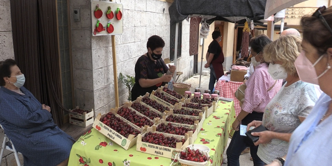 Edició semiconfinada de la XVIII Festa de la Cirera a Paüls