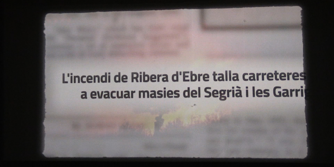 Acte de commemoració pel 2n aniversari de l’incendi de la Ribera d’Ebre, el Segrià i les Garrigues