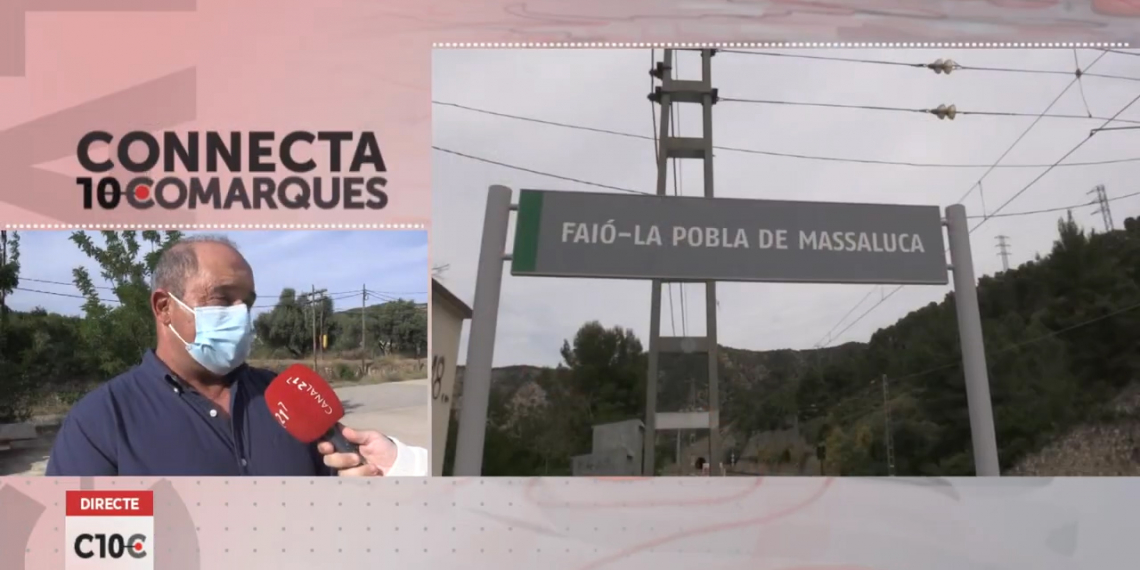 La Pobla de Massaluca podria perdre l’estació de tren si Aragó no renova el contracte