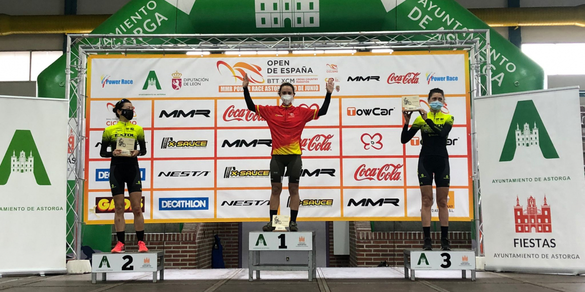 Arantxa Salvador guanya la prova de l’Open d’Espanya de BTT celebrada a Astorga