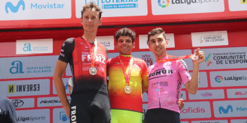 El canareu Benja Prades guanya el Campionat d’Espanya de carretera