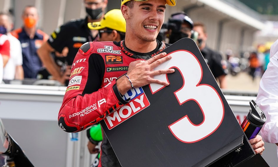 Jeremy Alcoba acaba tercer al GP d’Alemanya però perd un lloc per una sanció