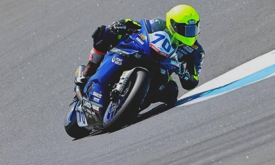 Marc Alcoba acaba dotzè a la primera jornada de la prova del Mundial de Supersport 600 disputada a Misano