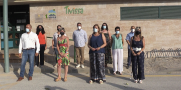 La presidenta de la Diputació inaugura el nou Pavelló Municipal de Tivissa