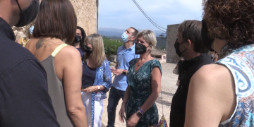 Llauradó visita l’Església Vella de Garcia i Ca Don Joan de Vinebre