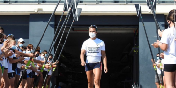 El Club Nàutic Amposta realitza un vídeo per animar a Aina Cid i Bienve Front de cara als Jocs de Tòquio