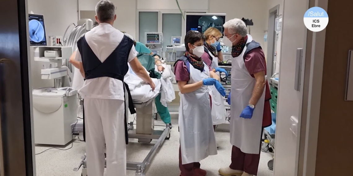 L’HTVC aplica una tècnica innovadora per eliminar les pedres biliars