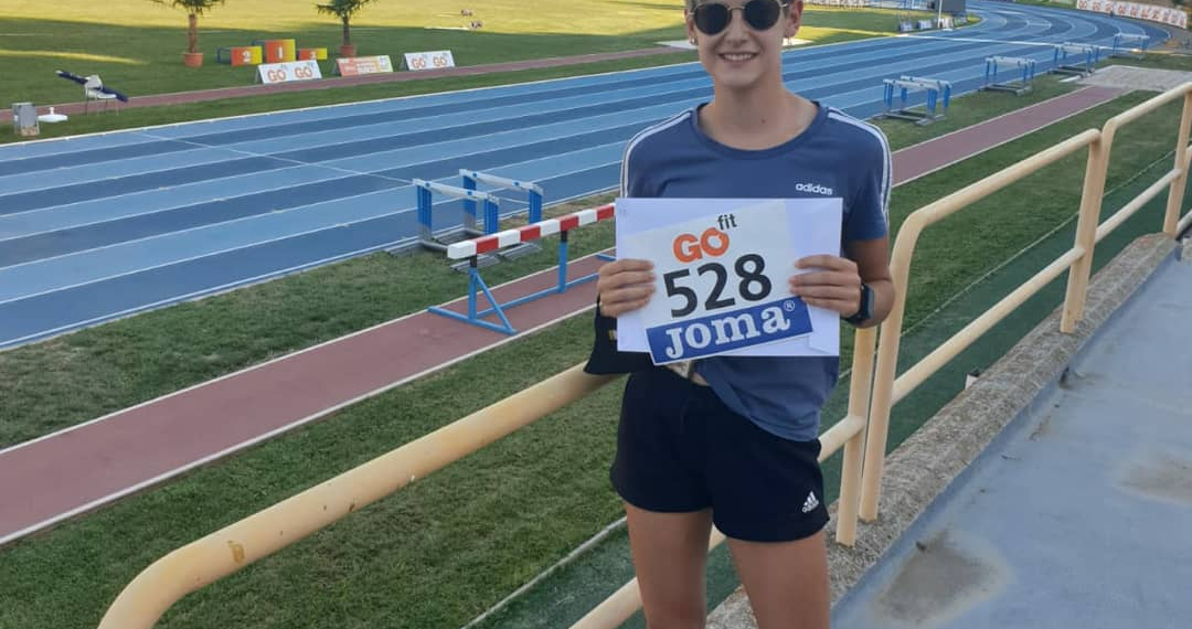 Laia Monforte, del Club Atletisme Terres de l’Ebre, vuitena als 400 llisos de l’Estatal sub’20