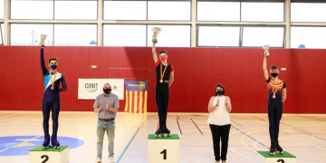 Roger Arasa, del Club Patí l’Aldea, guanya la medalla de bronze a l’Estatal cadet i es classifica per l’Europeu