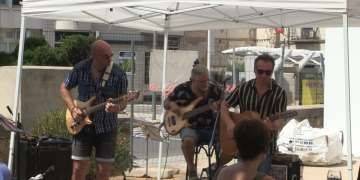 Concert de Fabio Vega en el final de la Festa Major d’Amposta