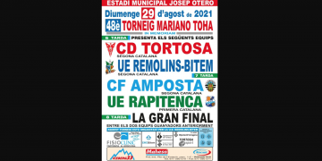 CD Tortosa-Remolins-Bítem i CF Amposta-UE Rapitenca a les semifinals del Torneig Mariano Toha