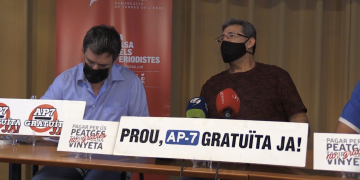 AP-7 Gratuïta Ja! desconfia de la gratuïtat de les autopistes a partir del 31 d’agost